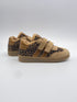 Clic! Sneaker leopard beige gevoerd